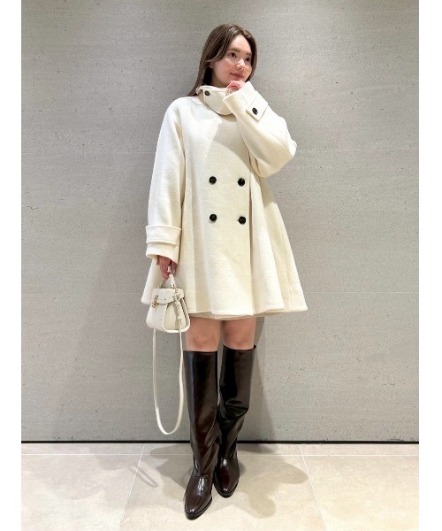 CELFORD（セルフォード） ピーコート pコート Aラインウールミドル