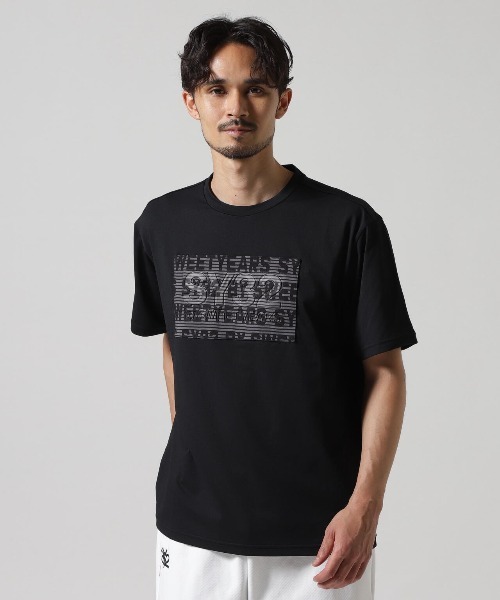 国内発送【SY32 】JACQUARD EMBOSS LOGO L/S TEE SY32 by SWEET YEARS tシャツ /エスワイサーティトゥ バイ