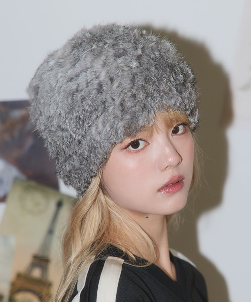 MSGirl ニット帽 ニットキャップ ロシアン風ニット帽 レディース