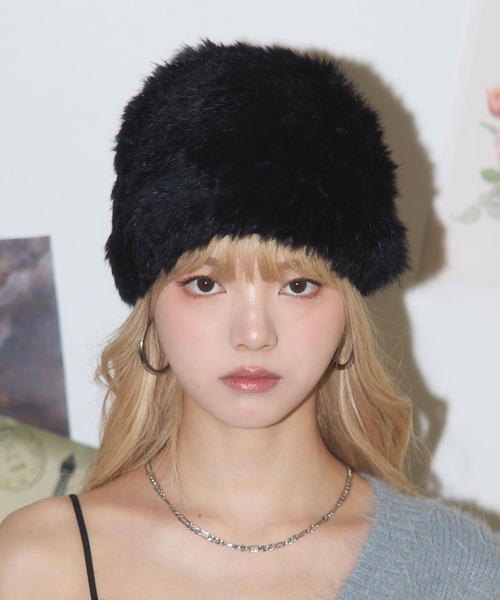 MSGirl ニット帽 ニットキャップ ロシアン風ニット帽 レディース