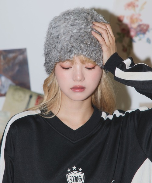 MSGirl ニット帽 ニットキャップ ロシアン風ニット帽 レディース