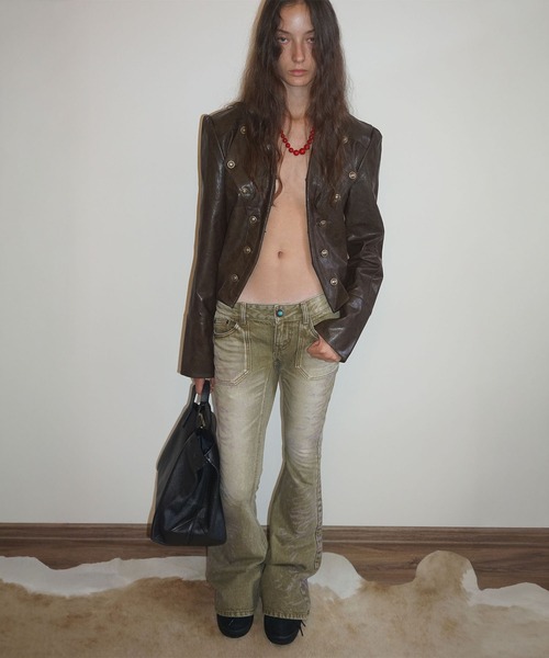 SCULPTOR（スカルプター） コート アウター Napoleon Eco Leather