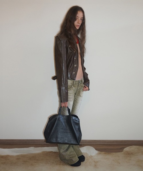 SCULPTOR（スカルプター） コート アウター Napoleon Eco Leather