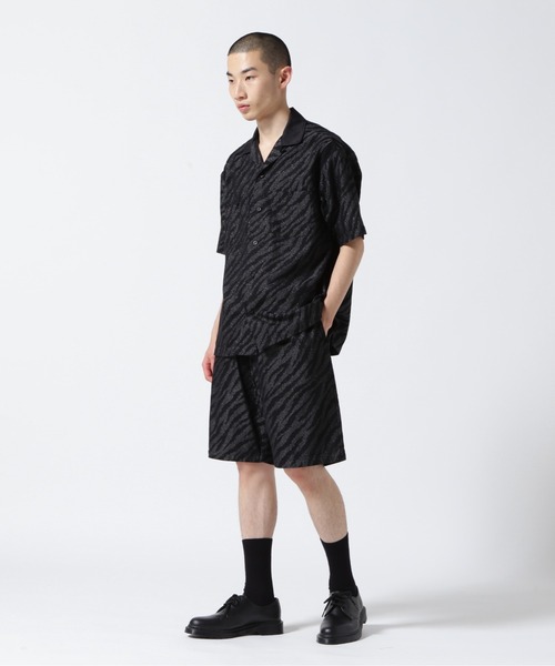 MINEDENIM（マインデニム） シャツ Diago.T Denim Rib Arm Bowling SH
