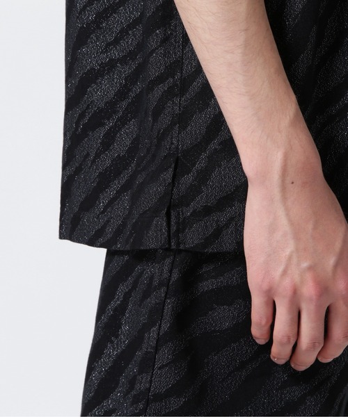 MINEDENIM（マインデニム） シャツ 半袖 Diago.T Denim Rib Arm