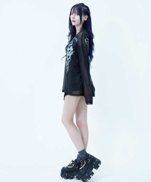 REFLEM（レフレム） tシャツ 「REFLEM/レフレム」タンク付きシアー