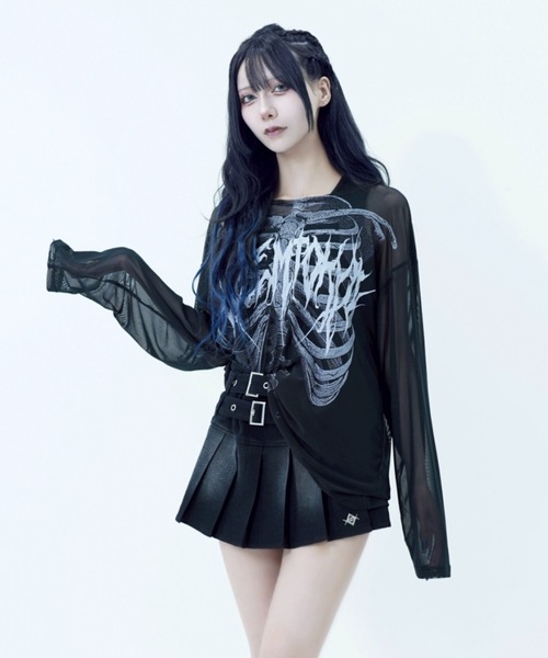 REFLEM（レフレム） tシャツ 「REFLEM/レフレム」タンク付きシアー