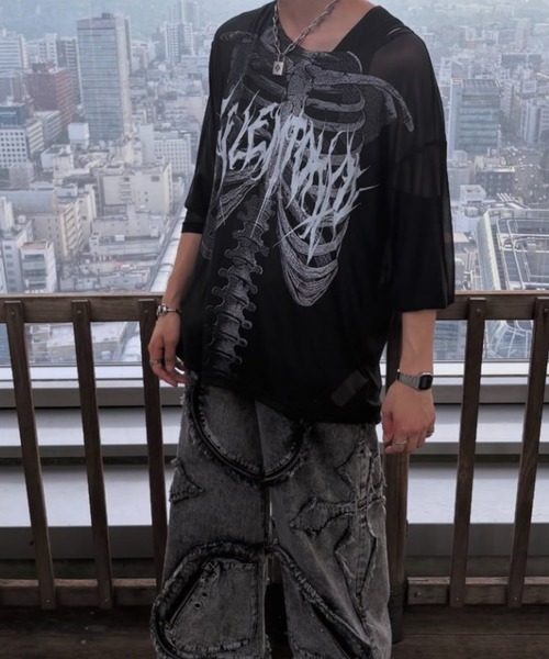 REFLEM（レフレム） tシャツ 「REFLEM/レフレム」タンク付きシアー