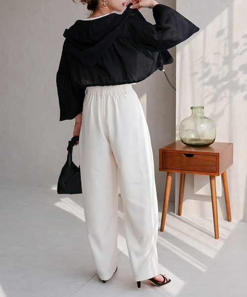 「Social GIRL」 ブルゾン M ブラック レディース_画像6