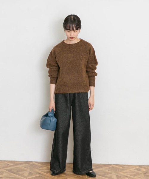 「UR Lab.」 長袖ニット FREE グリーン系その他 レディース_画像5