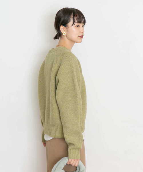 「UR Lab.」 長袖ニット FREE グリーン系その他 レディース_画像9
