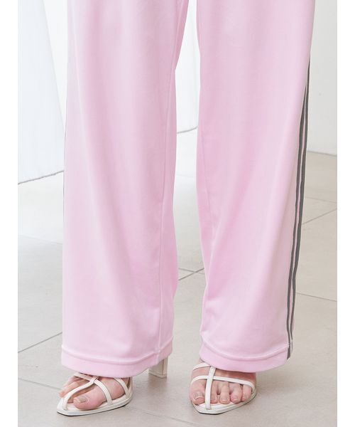 SNIDEL（スナイデル） パンツ 「adidas Originals」FB TP VELOUR