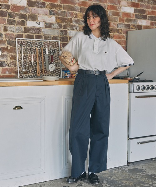 「PENNEYS」 半袖ポロシャツ FREE アイボリー レディース_画像2