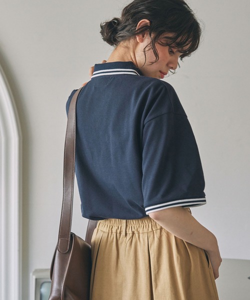 「PENNEYS」 半袖ポロシャツ FREE アイボリー レディース_画像9