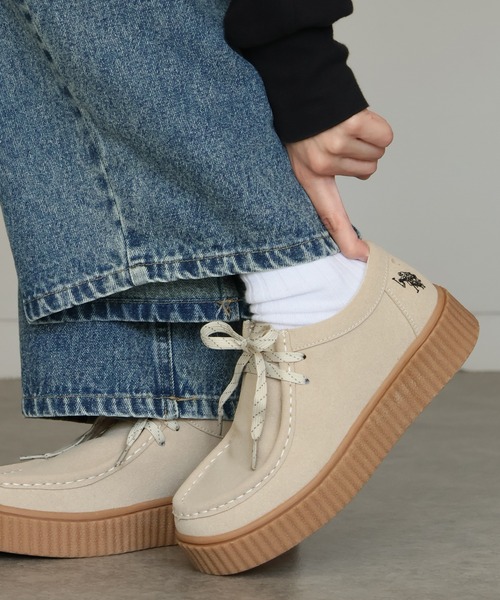 POLO COUNTRY 3EYE スウェード デッキシューズ US9 fit=scale-down,w=1200