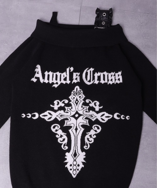 Amilige（アミリージュ） ニット セーター Crossオフショルジャガード