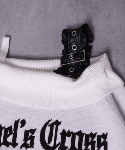 Amilige（アミリージュ） ニット セーター Crossオフショルジャガード