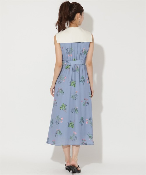 AND COUTURE（アンドクチュール） ワンピース 夏 ドローイングフラワー