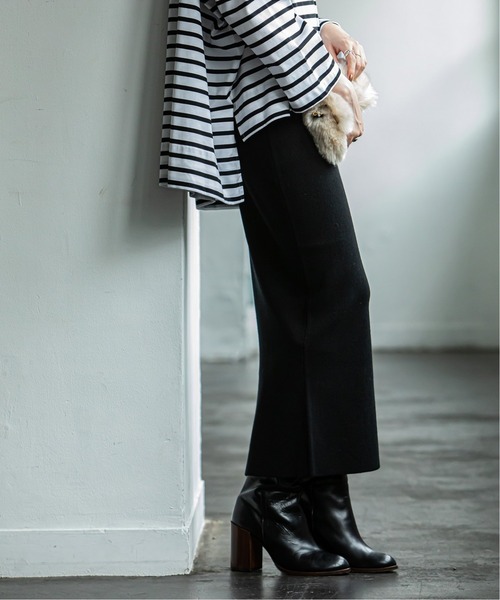 「NOBLE」 タイトスカート FREE パープル レディース_画像6