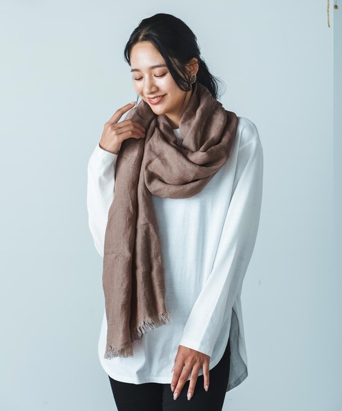 「Filomo」 ストール FREE ピンク レディース_画像4