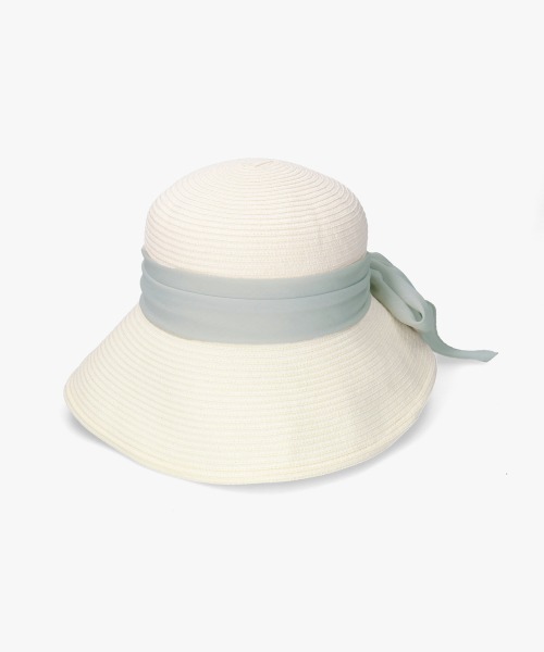 「Chapeau d' O」 ストローハット M/57.5cm ライトベージュ レディース_画像7