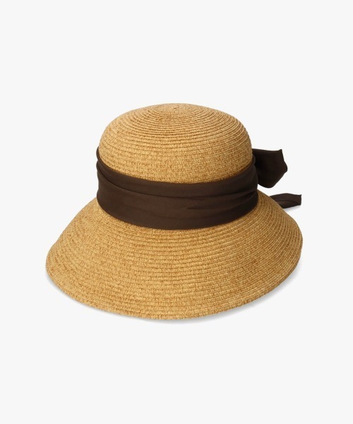 「Chapeau d' O」 ストローハット M/57.5cm ライトベージュ レディース_画像9