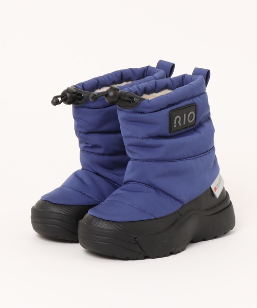 RIO（リオ） ブーツ 「防水/防滑/保温/13〜25cm展開」スノーブーツ