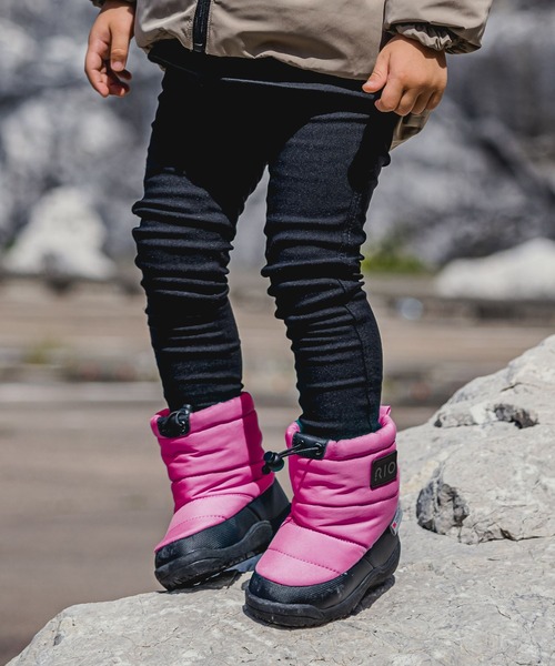 RIO（リオ） ブーツ 「防水/防滑/保温/13〜25cm展開」スノーブーツ