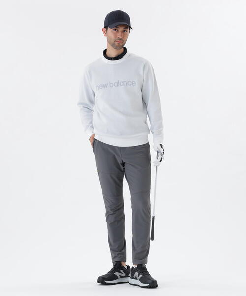 【new balance Golf／NB】クルーネックニットプルオーバー・L New Balance Golf（ニューバランスゴルフ） セーター ニット 「new