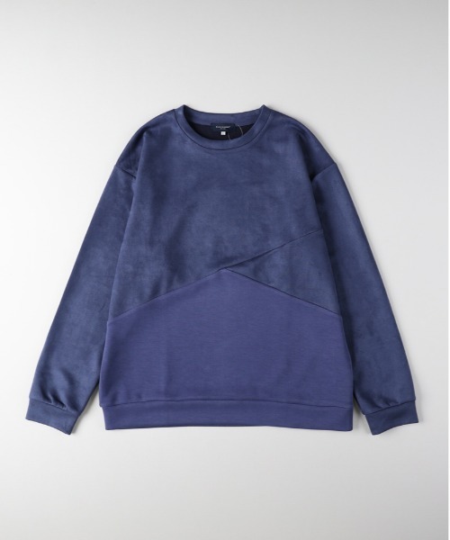 BACK NUMBER トレーナー スウェット 「BACK NUMBER」フェイクスエード