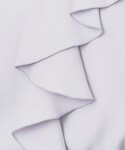 ブラウス シャツ Vネックフリルブラウス「洗濯...の詳細画像4