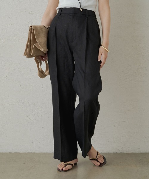 「LOUNGEDRESS」 パンツ SMALL ベージュ レディース_画像2