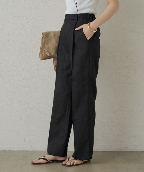 「LOUNGEDRESS」 パンツ SMALL ベージュ レディース_画像3