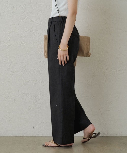 「LOUNGEDRESS」 パンツ SMALL ベージュ レディース_画像4