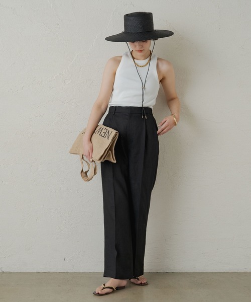 「LOUNGEDRESS」 パンツ SMALL ベージュ レディース_画像6