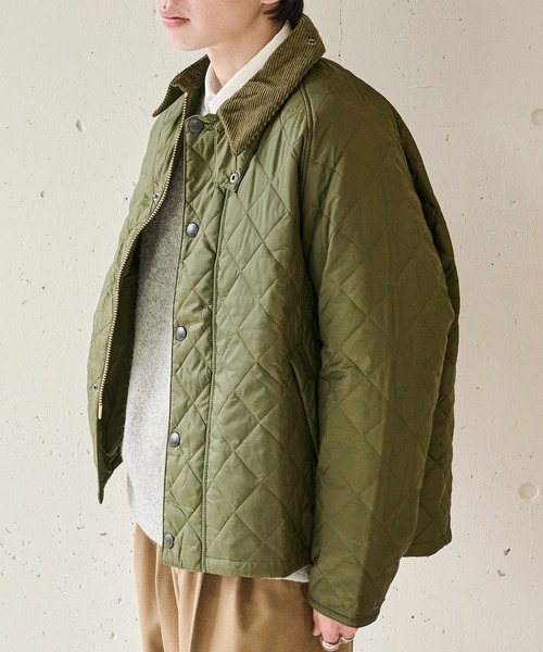 コート ジャケット 「Barbour」barbour os transport quilted jacket / MQU1796 メンズ レディースの画像