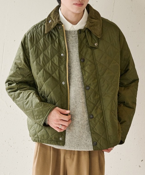 コート ジャケット 「Barbour」barbour os transport quilted jacket / MQU1796 メンズ レディースの画像
