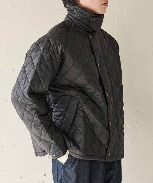 コート ジャケット 「Barbour」barbour os transport quilted jacket / MQU1796 メンズ レディースの画像