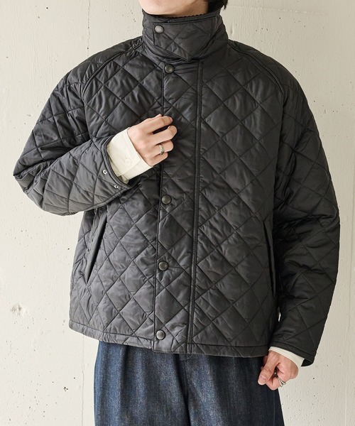 コート ジャケット 「Barbour」barbour os transport quilted jacket / MQU1796 メンズ レディースの画像