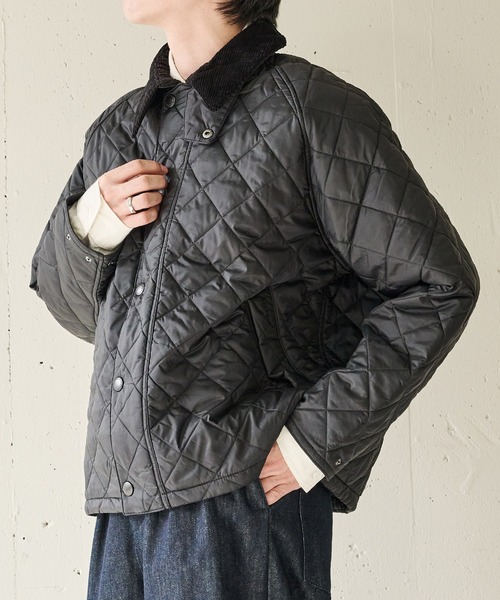 コート ジャケット 「Barbour」barbour os transport quilted jacket / MQU1796 メンズ レディースの画像