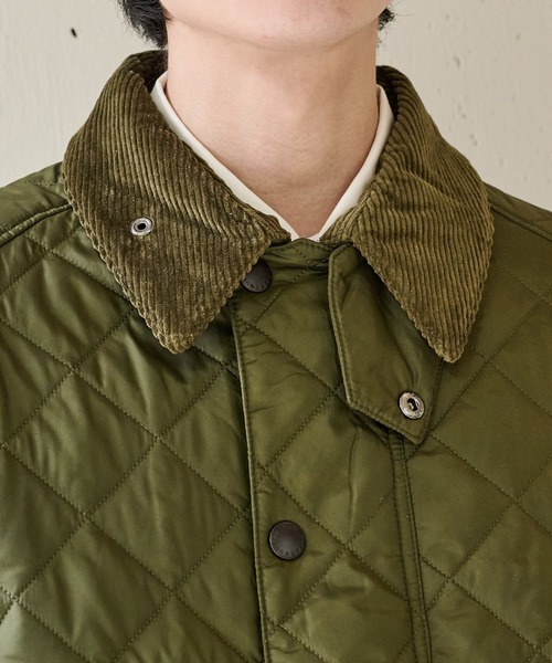 コート ジャケット 「Barbour」barbour os transport quilted jacket / MQU1796 メンズ レディースの画像
