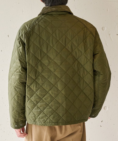 コート ジャケット 「Barbour」barbour os transport quilted jacket / MQU1796 メンズ レディースの画像