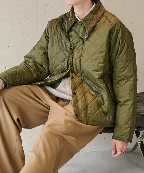 コート ジャケット 「Barbour」barbour os transport quilted jacket / MQU1796 メンズ レディースの画像