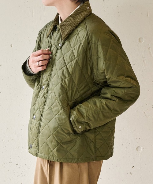 コート ジャケット 「Barbour」barbour os transport quilted jacket / MQU1796 メンズ レディースの画像