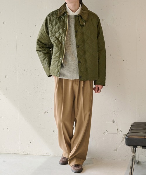 コート ジャケット 「Barbour」barbour os transport quilted jacket / MQU1796 メンズ レディースの画像