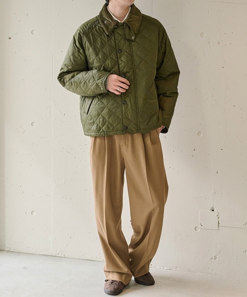 コート ジャケット 「Barbour」barbour os transport quilted jacket / MQU1796 メンズ レディースの画像