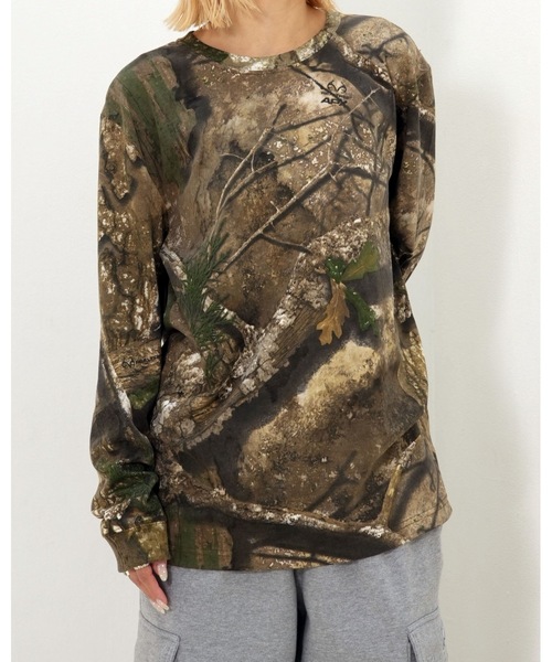 tシャツ 「Code Five/コードファイブ」Realtree camo Long Sleeve T