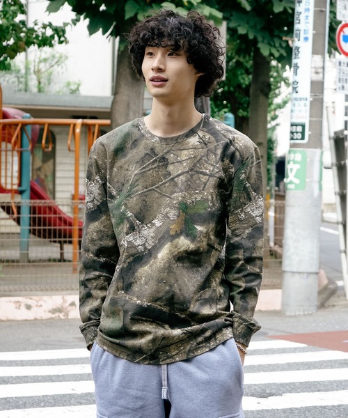 tシャツ 「Code Five/コードファイブ」Realtree camo Long Sleeve T