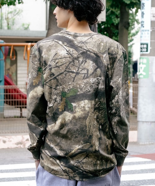 tシャツ 「Code Five/コードファイブ」Realtree camo Long Sleeve T