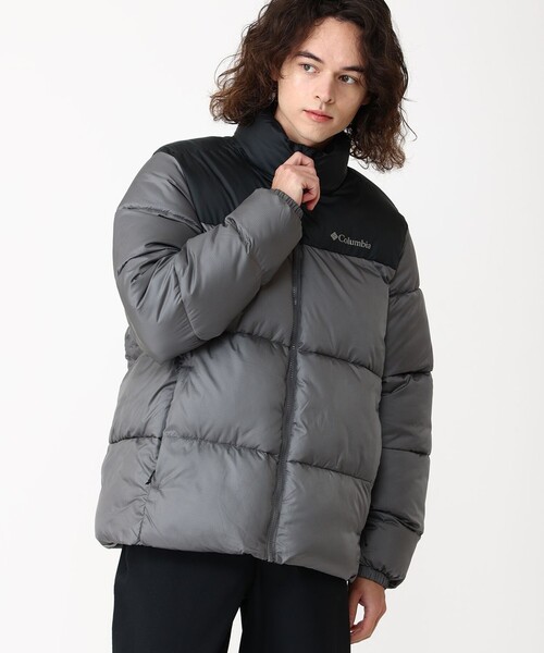 Columbia メンズコート、ジャケット（色：ブラック系）｜ファッション